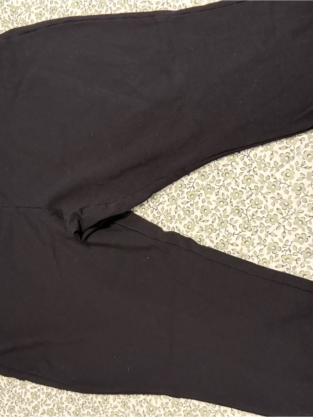Black Stretch Ponte Pants - Picture 7 of 10